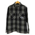 アベイシングエイプ A BATHING APE FLANNEL MOUNTAIN SPORTS バッファローチェック フランネル マウンテン ウール シャツ ジャケット ネコ目ボタン メンズ JPN:L