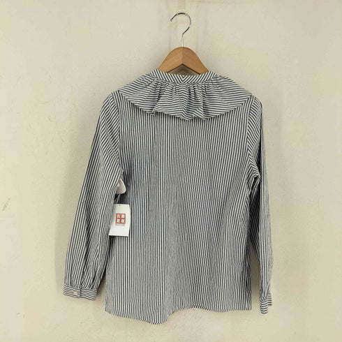 アーペーセー A.P.C. ストライプ フリルブラウス レディース EUR:38