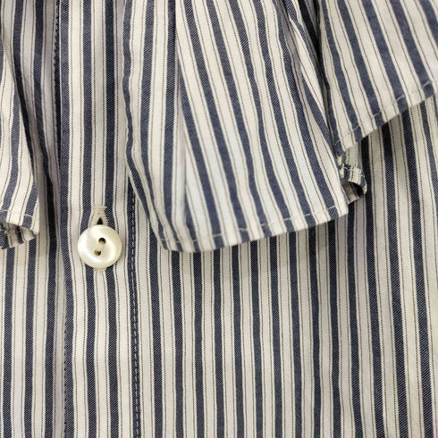 アーペーセー A.P.C. ストライプ フリルブラウス レディース EUR:38