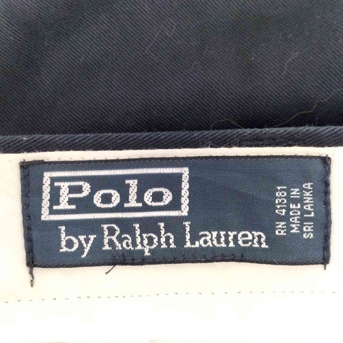 ポロバイラルフローレン Polo by RALPH LAUREN スモールポニー刺繍 コットンチノパンツ 2タック メンズ 34/29