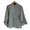 ザラ ZARA ストライプ L/S シャツジャケット レディース import:XS
