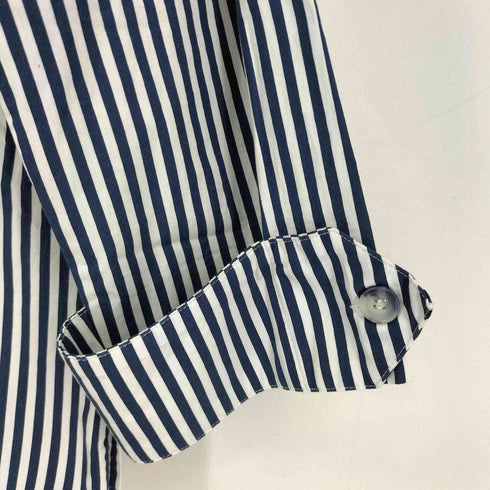 ザラ ZARA ストライプ L/S シャツジャケット レディース import:XS
