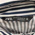 ザラ ZARA ストライプ L/S シャツジャケット レディース import:XS