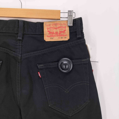 リーバイス Levis 550 RELAXED JEANS-BLACK メンズ W30 L30