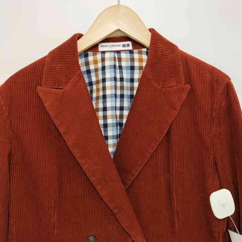 ユニクロイネスドラフレサンジュ UNIQLO INES DE LA FRESSANGE 2023AW コーデュロイダブルジャケット レディース