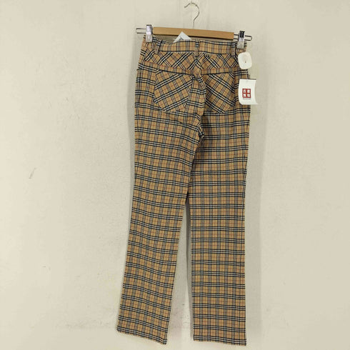 バーバリーブルーレーベル BURBERRY BLUE LABEL ノヴァチェック コットンパンツ レディース JPN:36
