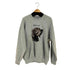 ラッセルアスレチック RUSSELL ATHLETIC ドッグプリント クルーネックスウェット Black Lab メンズ JPN:L