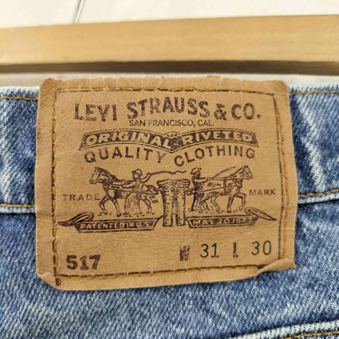 リーバイス Levis 80s 517 オレンジタブ ブーツカットデニムパンツ ボタン裏575 メンズ 31x30