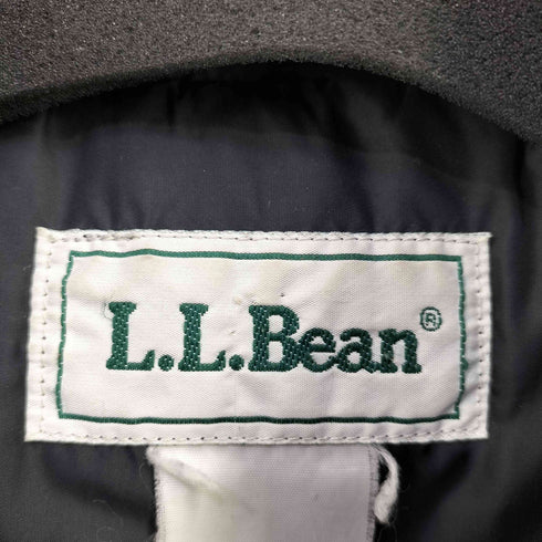 エルエルビーン L.L.Bean ロゴ刺繍 裾ドローコード ボックスシルエット ダウンジャケット メンズ