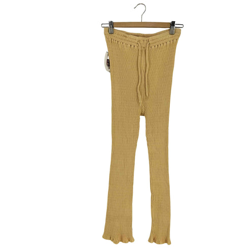 babaco cotton ribbed pants レディース FREE