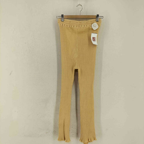babaco cotton ribbed pants レディース FREE