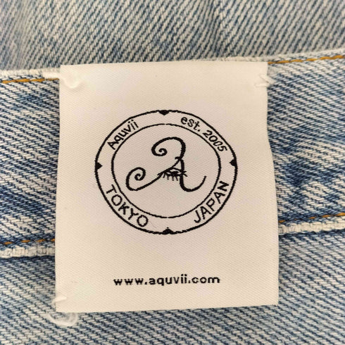 Aquvii リメイクデニムパンツ 97年5月製造 レディース W26 L32