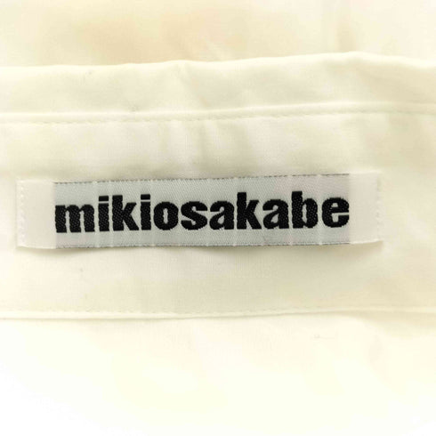 MIKIO SAKABE オーガンジー袖シャツブラウス レディース FREE