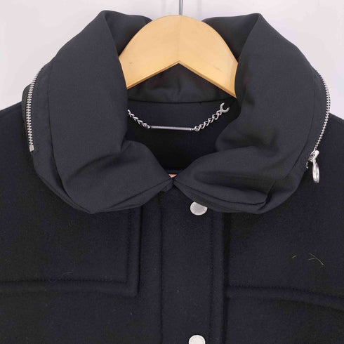 マークバイマークジェイコブス Marc by Marc Jacobs ウールナイロン ボンディング ミリタリーコート レディース import:M