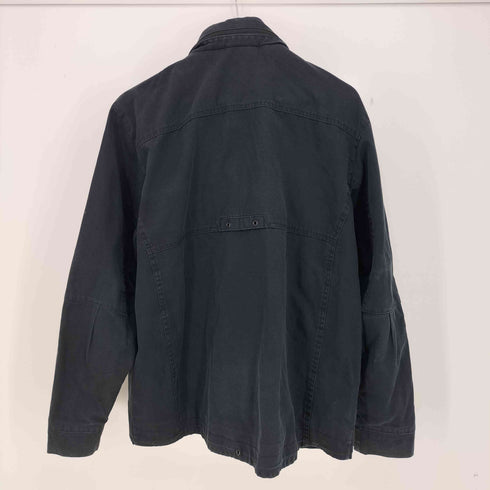 アディダス adidas M-65型 コットン マルチポケット フィールドジャケット フード収納可 メンズ import:L