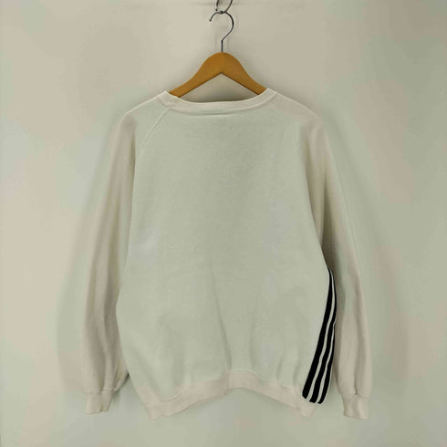 アディダス adidas 90s-00s サイドライン クルーネックスウェット メンズ
