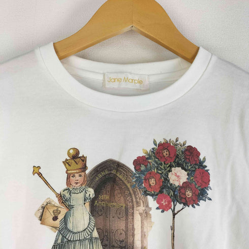 Jane Marple 35TH Anniversary THE QUEEN ALICE プリントカットソー レディース JPN:M