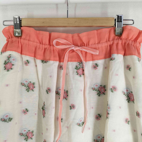 ジェーンマープルドンルサロン Jane Marple Dans Le Salon 23SS Tiny rose peasant skirt Tiny roseペザントスカート レディース JPN:M