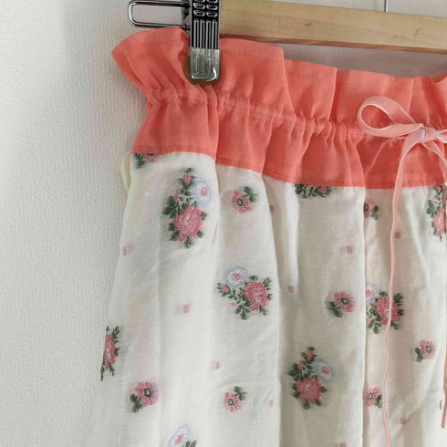 ジェーンマープルドンルサロン Jane Marple Dans Le Salon 23SS Tiny rose peasant skirt Tiny roseペザントスカート レディース JPN:M