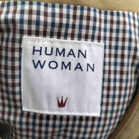 ヒューマンウーマン HUMAN WOMAN フーデットダウンジャケット レディース JPN:M