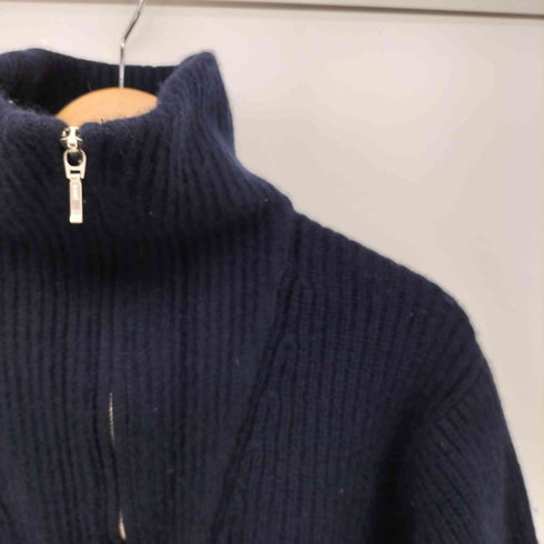 ユナイテッドアローズグリーンレーベルリラクシング UNITED ARROWS green label relaxing ゴールバーン ハーフ ジップ プルオーバー ニット レディース FREE