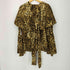 ザダラス THE DALLAS レオパード レイヤードデザイン L/S シャツ ブラウス レディース JPN:2