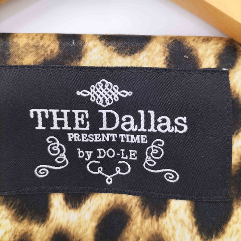 ザダラス THE DALLAS レオパード レイヤードデザイン L/S シャツ ブラウス レディース JPN:2