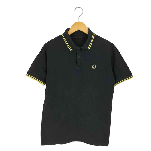 フレッドペリー FRED PERRY ロゴ刺繍 鹿の子 ポロシャツ メンズ