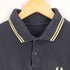 フレッドペリー FRED PERRY ロゴ刺繍 鹿の子 ポロシャツ メンズ