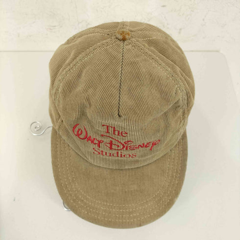 80-90s MADE IN USA 企業ロゴ刺繍 細畝コーデュロイキャップ スナップバック メンズ ONE SIZE