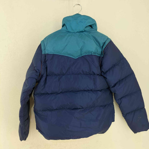 1ST DOWN 80s ウェスタンヨーク グースダウンジャケット ベスト可 メンズ import:XL