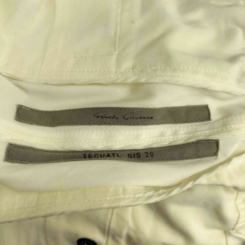 リックオウエンス RICK OWENS 20SS ドローコードサルエルクロップドハーフパンツ メンズ 38