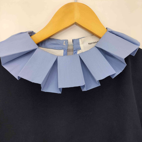 ナルシス NARCISSUS 24AW フリルブラウスポンチ レディース FREE