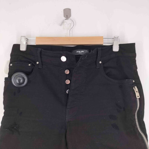 アミリ AMIRI バンダナ バイカージーンズ スキニーデニム メンズ 33