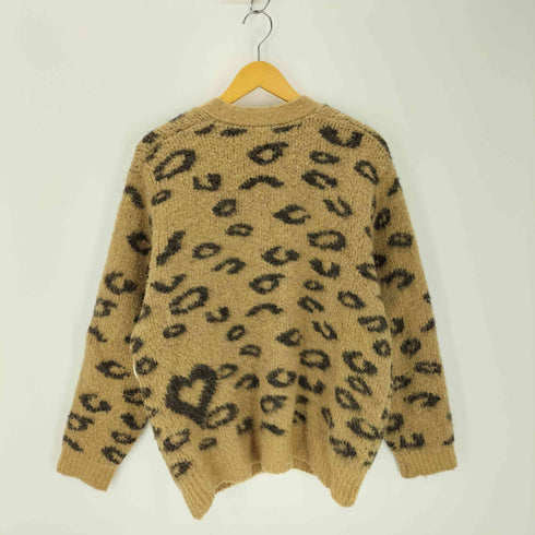 TTT_MSW 20AW ttt_msw leopard mohair cardigan レオパード柄モヘアカーディガン メンズ JPN:M