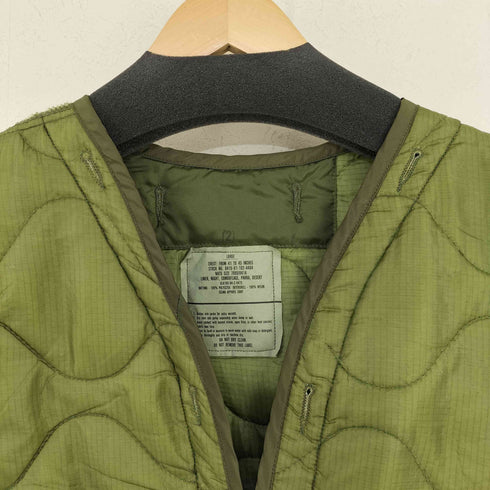ユーエスアーミー U.S. ARMY 80s 84年会計 NIGHT DESERT PARKA LINER キルティングライナーベスト メンズ import:L