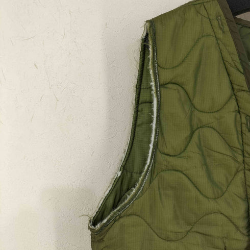 ユーエスアーミー U.S. ARMY 80s 84年会計 NIGHT DESERT PARKA LINER キルティングライナーベスト メンズ import:L