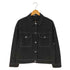 ザラ ZARA ステッチデザイン フェイクスエード トラックジャケット レディース import:XS