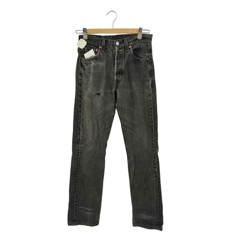 リーバイス Levis 501 USA製 97年製 後染め ボタン裏511 ブラックデニムパンツ メンズ 29×32
