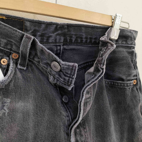 リーバイス Levis 501 USA製 97年製 後染め ボタン裏511 ブラックデニムパンツ メンズ 29×32