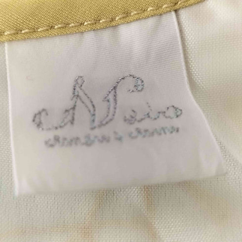 IKI(イキ) chambre de charme 総柄 刺繍ノースリーブワンピース レディース FREE
