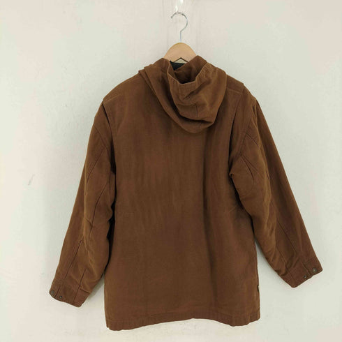 BUFFALO JACKSON マドラスチェックライナー付き ダック地フーディジャケット メンズ import:M