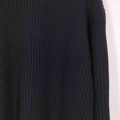 フリークスストア FREAKS STORE リラックスフィット 畦編み クルーネック ニット メンズ JPN:L