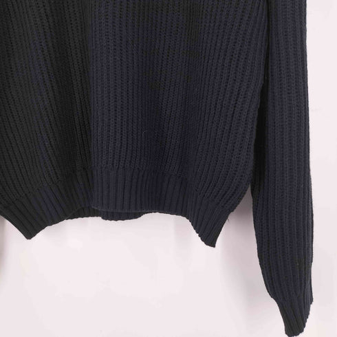 フリークスストア FREAKS STORE リラックスフィット 畦編み クルーネック ニット メンズ JPN:L