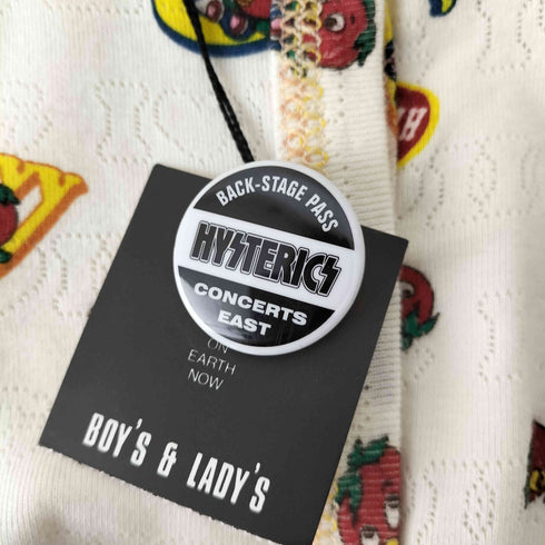 ヒステリックグラマー HYSTERIC GLAMOUR 90s オゾンコミュニティ トマトバード ルームウェアカーディガン スナップボタン レディース FREE