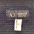 アルマーニジーンズ ARMANI JEANS OLD ITALY製 バイカラー ラグランコットンニット メンズ import:L