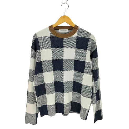 トゥモローランドトリコ TOMORROWLAND tricot ブロックチェックニット レディース JPN:S