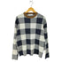 トゥモローランドトリコ TOMORROWLAND tricot ブロックチェックニット レディース JPN:S