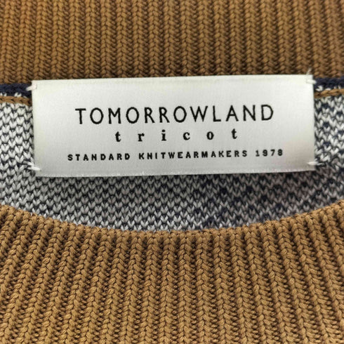 トゥモローランドトリコ TOMORROWLAND tricot ブロックチェックニット レディース JPN:S