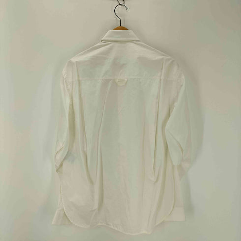 バレンシアガ BALENCIAGA cotton tie shoulder cape sleeves hi low shirt メンズ 3B